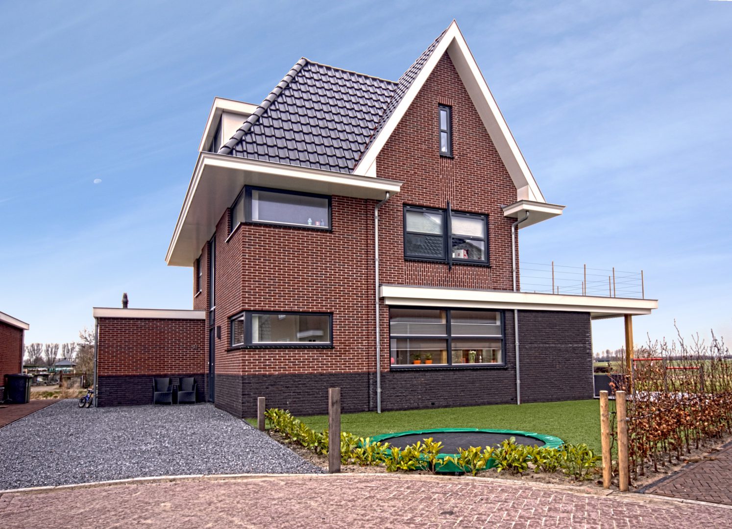 Duurzame Villa te Limmen voorgevel Zijlstra Schipper Architecten Noord-Holland