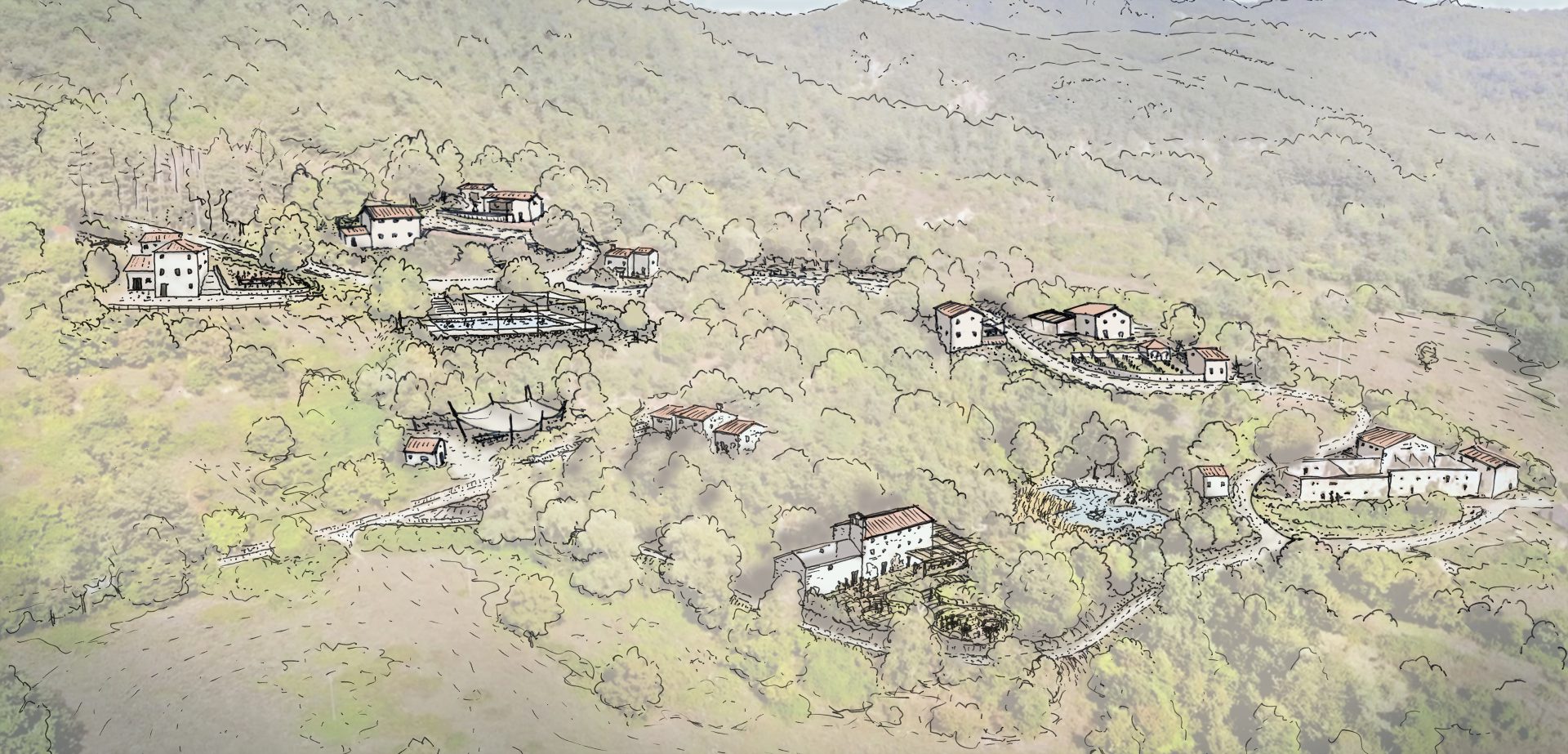 Ontwerp voor oude kerk die te koop stond in Italie - Novanta - la Canonica 03