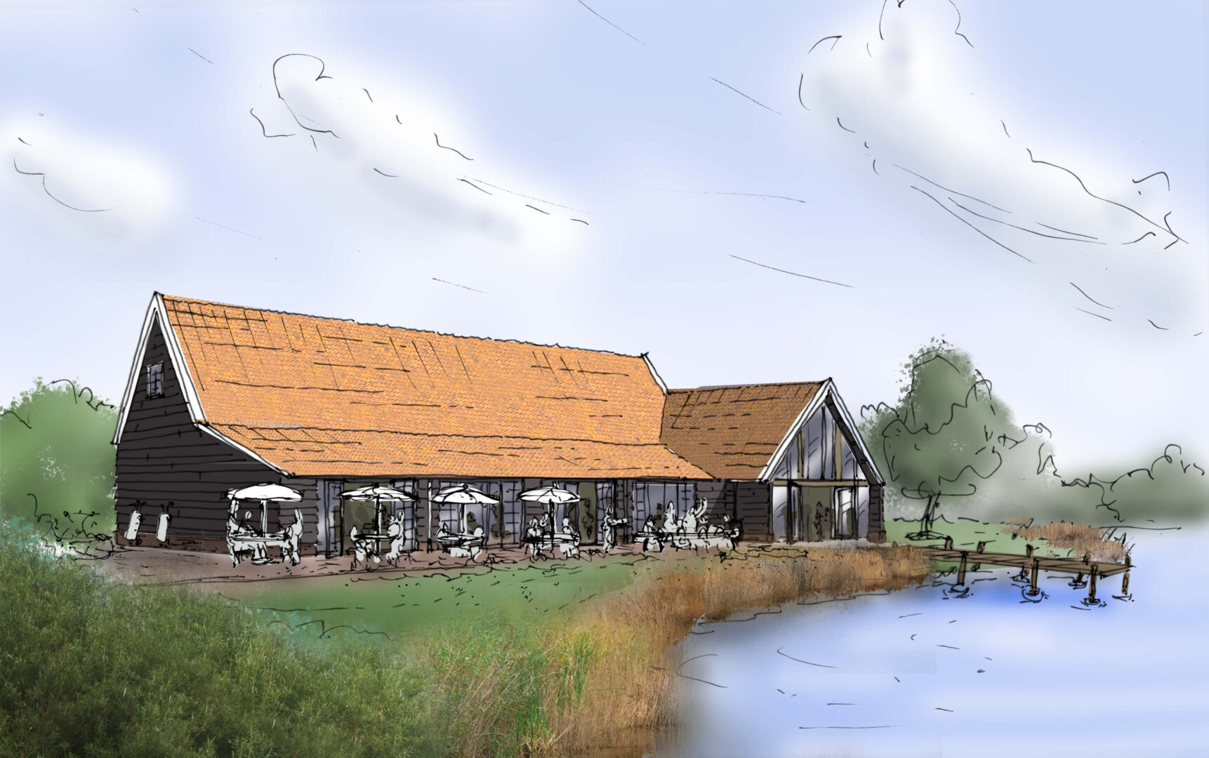 Architect-Noord-Holland-Architectenbureau-Zijlstra-Schipper-architecten-Clubhuis-restaurant-golfbaan-zaandam-01