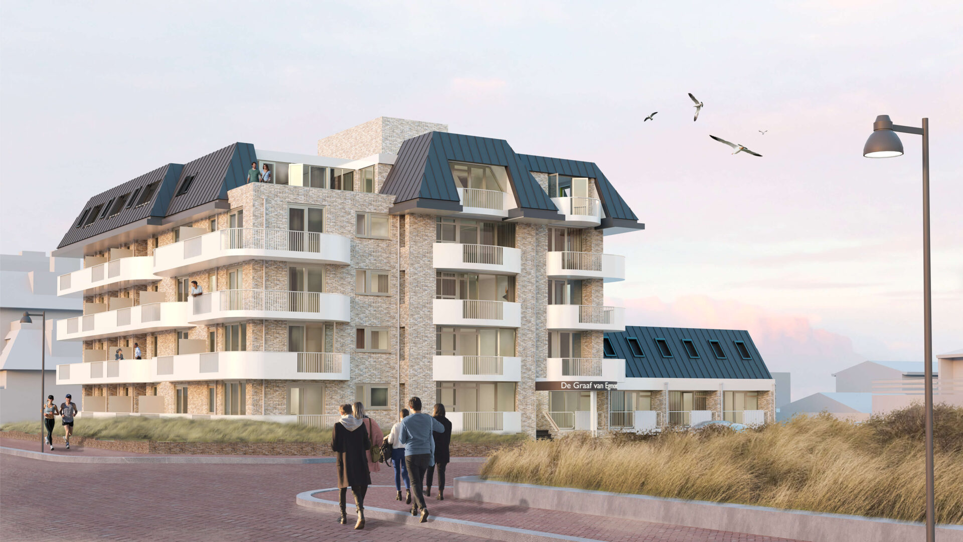 Nieuwe-situatie-hotel-graaf-van-Egmond-voor-renovatie-uitbereiding-architect-Zijlstra-Schipper-noord-holland-02
